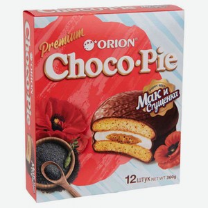 Бисквит Choco Pie Мак и сгущёнка, 360 г