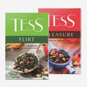 Чай «Tess»: Flirt, Pleasure; 100 г