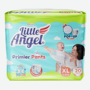 Подгузники-трусики LITTLE-ANGEL Premier 5/XL, 12-15 кг, объем талии 40-54 см