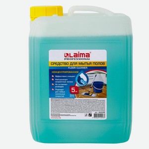 Средство для мытья полов Laima Professional, концентрат, 5 кг, морской бриз (602296)