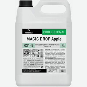 Средство для мытья посуды Pro-Brite Magic Drop, 5 л Apple (031-5)