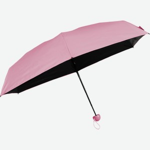 Зонт ROADLIKE компактный, в чехле, розовый (317530)