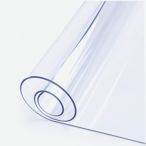 Настольное покрытие Жидкое стекло размер 80*120 толщина 0,80 мм прозрачная с рисунком силикон . Сост