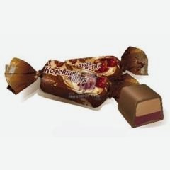 Конфеты шоколадные Мишки в лесу с начинкой и вафельной крошкой 500г