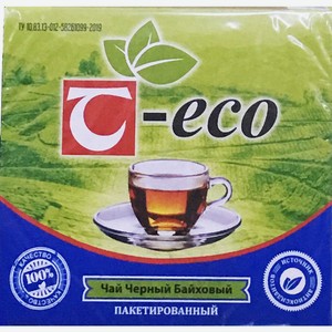 Чай черный  Т Эко  20пак х1,5гр
