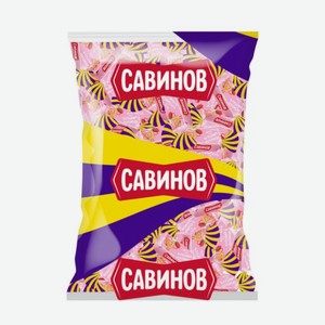 Конфеты двухслойные со вкусом клубники и пломбира Савинов, 1кг, КФ Алтай