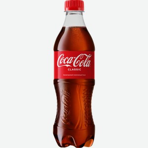 Напиток газированный Coca-Cola, 500 мл, пластиковая бутылка