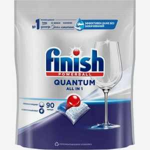 Капсулы для посудомоечных машин Finish Quantum, 90 шт.
