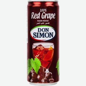 Сок Don Simon Red Grape, 0,33 л
