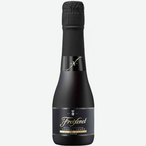 Вино игристое Freixenet Cava Cordon Negro белое брют 11,5 % алк., Испания, 0,2 л
