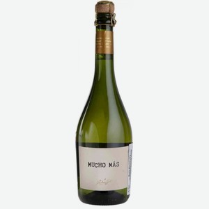Вино игристое Mucho Mas Extra Dry белое 12 % алк., Испания, 0,75 л