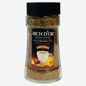 Кофе  RICH D OR  с ароматом IRISH CREAM 115 гр ООО ПК  Фаворит 