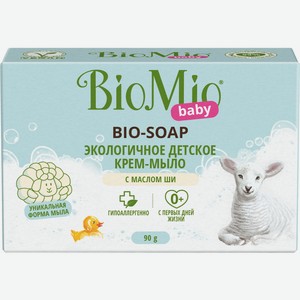 Крем-мыло Biomio Экологичное детское с маслом ши 90г