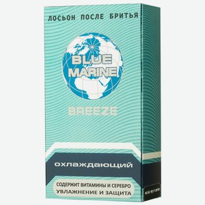 Лосьон п/бритья мужской Blue Marine Breeze охлаждающий 100мл