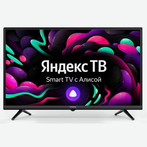 32  Телевизор SunWind SUN-LED32XS305, FULL HD, черный, СМАРТ ТВ, Яндекс.ТВ