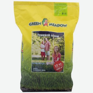 Газонная смесь GREEN-MEADOW Shadow, теневыносливый газон, 10 кг (4607160330976)