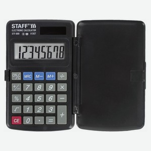 Калькулятор карманный STAFF STF-899 8 разрядов, 117х74 мм