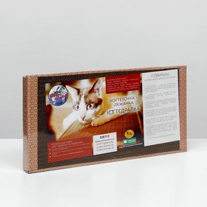 Когтеточка-лежанка домашняя для кошек (когтедралка), 50*24 см