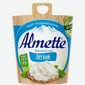Сыр Almette легкий творожный 53%, 150г Россия