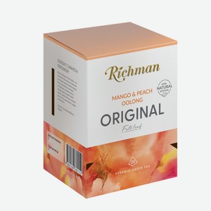 Чай Richman Оолонг манго-персик, 40 г Россия