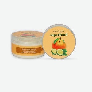 Superfood Крем-контур для тела антицеллюлитный Апельсин и бергамот