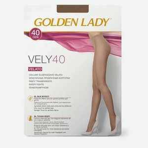 Колготки женские Golden lady Vely бежевые, 40 ден, размер 2