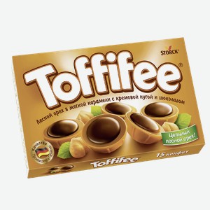 Конфеты Toffifee шоколадные, 125г Германия