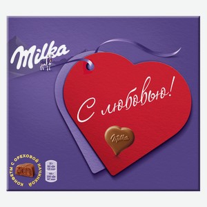 Набор конфет Milka I Love Milka молочный шоколад, 110г Болгария