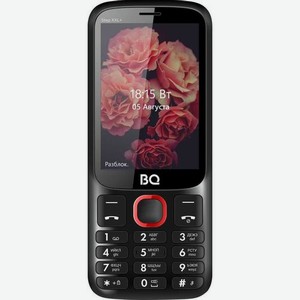 Сотовый телефон BQ Step XXL+ 3590, черный/красный