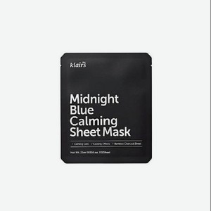 Маска тканевая успокаивающая Midnight Blue Calming Sheet Mask