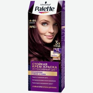 Крем-краска Palette для волос стойкая 4-89, 110мл