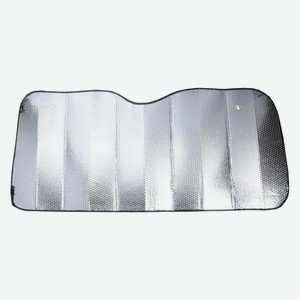 Солнцезащитная шторка NG на лобовое стекло, 145x70 см, серебристая (718-020)