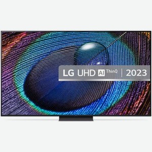 65  Телевизор LG 65UR91006LA.ARUB, 4K Ultra HD, черный, СМАРТ ТВ, WebOS