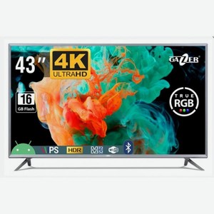 Ultra HD (4K) LED телевизор 43  GAZER TV43-US2G Smart TV