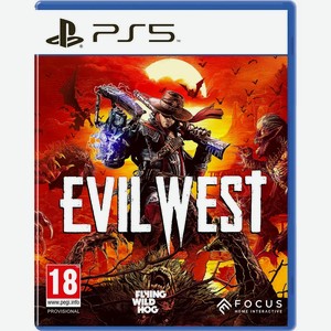 Диск для PlayStation 5 Evil West, русские субтитры