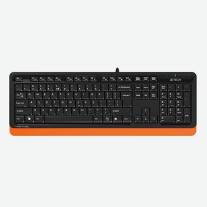 Клавиатура A4tech Fstyler FK10 черный/оранжевый