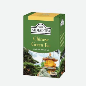 Чай зеленый Ахмад Китайский листовой, 100г