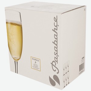 Набор бокалов для шампанского  Enoteca  6шт., 175мл, стекло, 44688