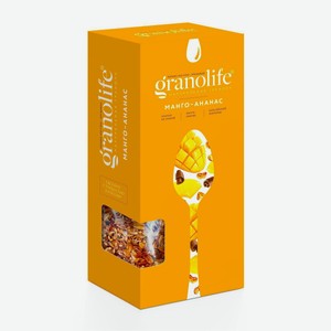 Гранола Granolife манго-ананас, 200 г