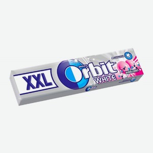 Жевательная резинка Orbit XXL White bubblemint, 23 г