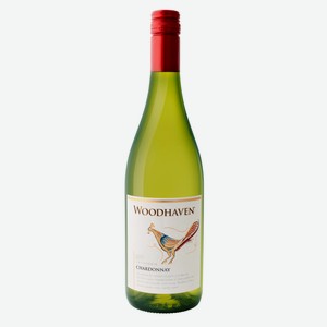 Вино Woodhaven Chardonnay белое полусухое, 0.75л США