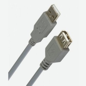 Кабель PREMIER 5-940 1.0, USB A(m) (прямой) - USB 2.0 A(f) (прямой), 1м