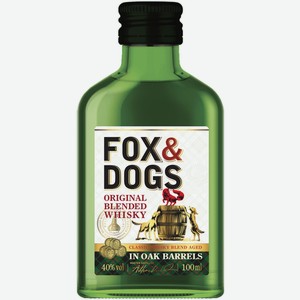 Виски Fox & Dogs Original 0,1 л