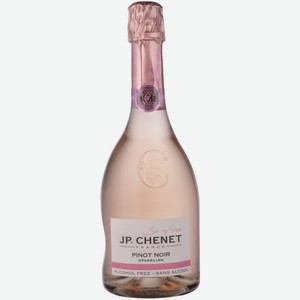 Вино безалкогольное игристое JP. Chenet Pinot Noir розовое сладкое 0,75 л