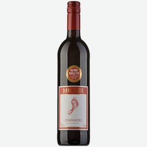 Вино Barefoot Zinfandel красное полусухое