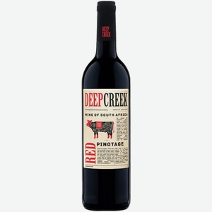 Вино Deep Creek Pinotage красное сухое
