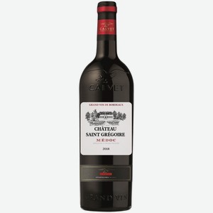 Вино Calvet Chateau Saint Gregoire Medoc красное сухое