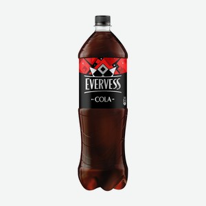 Напиток EVERVESS Cola, 1,5 л