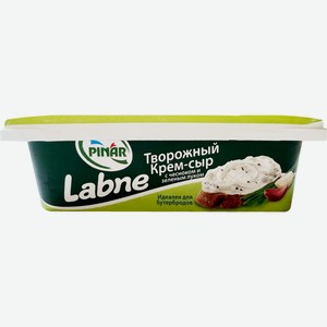 Крем-сыр Pinar Labne чеснок-зеленый лук 60%, 180г Турция