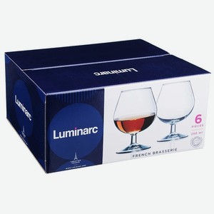 Набор бокалов для коньяка Luminarc Bubbles Degust, 250мл х 6шт Россия